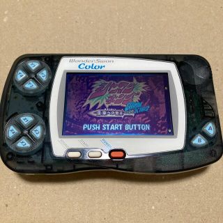 バンダイ(BANDAI)のワンダースワンカラー本体 ブラック 中古(家庭用ゲーム機本体)