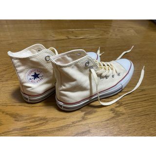 コンバース(CONVERSE)のコンバース　ハイカット　ホワイト(スニーカー)