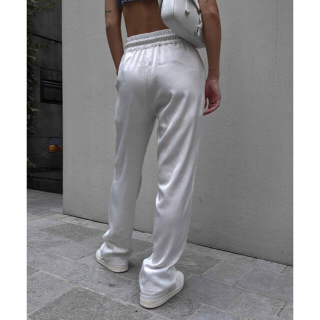 ALEXIA STAM(アリシアスタン)の新品  aclent ☺︎ Waist rope satin pants   レディースのパンツ(カジュアルパンツ)の商品写真