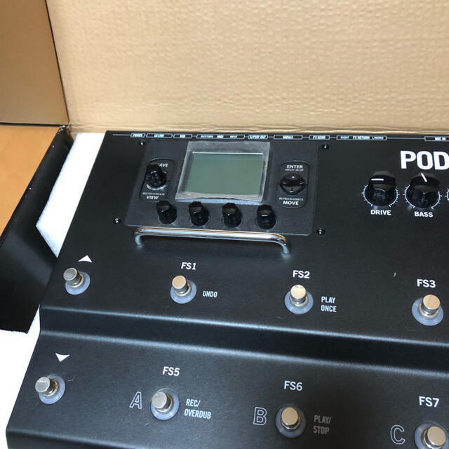 ヤマハ(ヤマハ)のline6  pod hd500x   楽器のギター(エフェクター)の商品写真