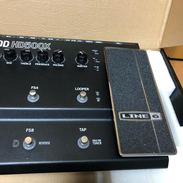 ヤマハ(ヤマハ)のline6  pod hd500x   楽器のギター(エフェクター)の商品写真