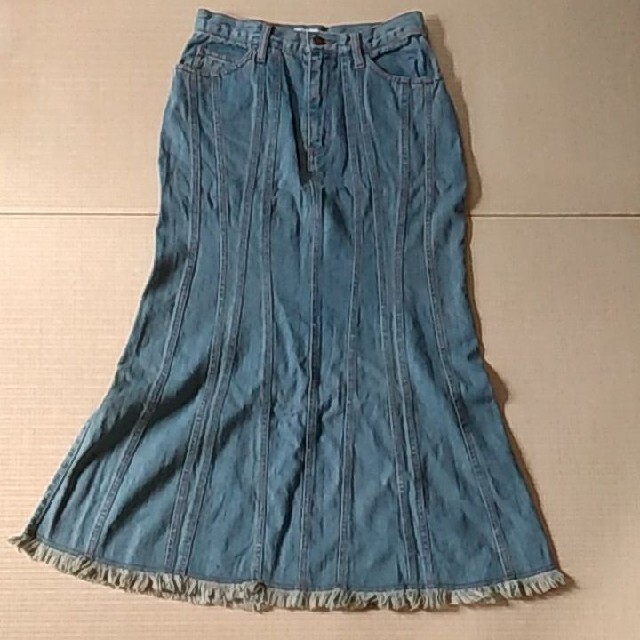 IMAGE(イマージュ)の値下げ！デニムロングスカート レディースのスカート(ロングスカート)の商品写真