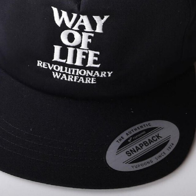 RATS(ラッツ)のRATS EMBROIDERY CAP WAY OF LIFE メンズの帽子(キャップ)の商品写真