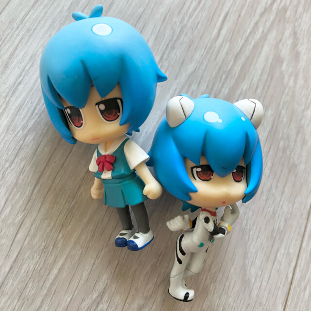 綾波レイ　フィギュア　ねんどろいど エンタメ/ホビーのおもちゃ/ぬいぐるみ(キャラクターグッズ)の商品写真