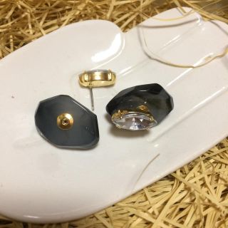 シャンブルドゥシャーム(chambre de charme)の石みたいなピアス(ピアス)