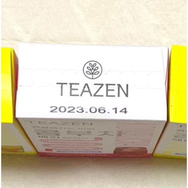 TEAZEN ティーゼン コンブチャ ベリー 30本 グク ジョングク BTS コスメ/美容のダイエット(ダイエット食品)の商品写真