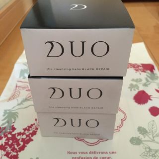 DUO クレンジングバームブラック90g ×3個(クレンジング/メイク落とし)