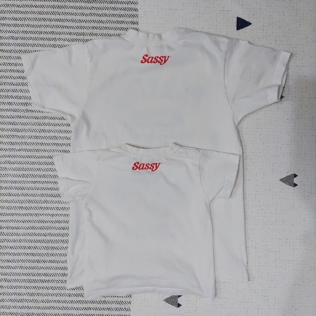 Sassy(サッシー)の親子　ペアルック　Tシャツ キッズ/ベビー/マタニティのキッズ服男の子用(90cm~)(Tシャツ/カットソー)の商品写真