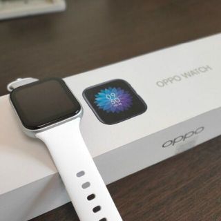 オッポ(OPPO)の（イナリ様専用）OPPO Watch 41mm　シルバーミスト(腕時計(デジタル))