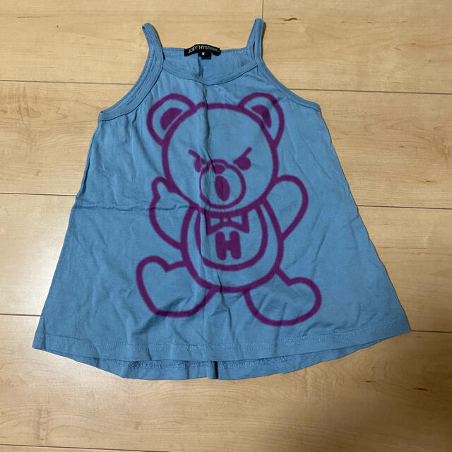 JOEY HYSTERIC(ジョーイヒステリック)のチュニックワンピース Joeyベア Ｍサイズ キッズ/ベビー/マタニティのキッズ服女の子用(90cm~)(Tシャツ/カットソー)の商品写真