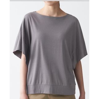 ムジルシリョウヒン(MUJI (無印良品))の無印良品　MUJI  コットンレーヨンドルマンTシャツ(Tシャツ(半袖/袖なし))