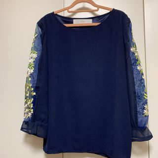 トッコ(tocco)の在庫一掃セール！【お花刺繍の綺麗めブラウス☆】(シャツ/ブラウス(長袖/七分))