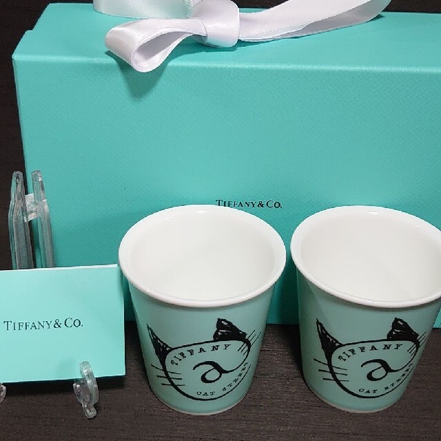 ティファニー TIFFANY ＆ Co. キャットストリート限定カップティファニーブルーサイズ