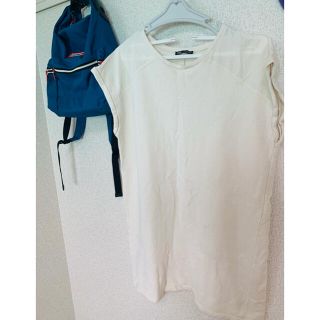 ザラ(ZARA)のZARA コットンOP(ひざ丈ワンピース)