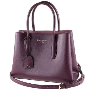 ケイトスペードニューヨーク(kate spade new york)の新品未使用　ケイトスペード　ハンドバッグ　紫(ハンドバッグ)