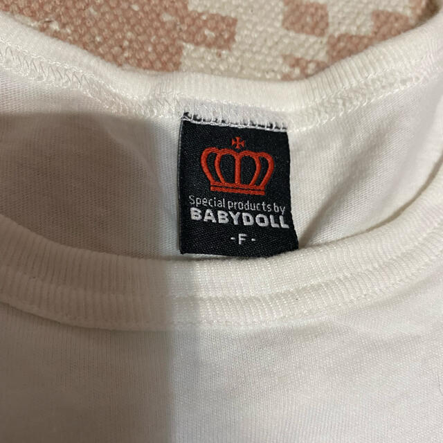 BABYDOLL(ベビードール)のベビド　親子お揃いトップス　フリーサイズ　100 レディースのトップス(Tシャツ(半袖/袖なし))の商品写真