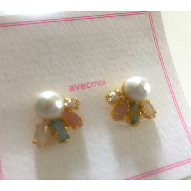 FELISSIMO(フェリシモ)のフェリシモ ビジュー ピアス avecmoi レディースのアクセサリー(ピアス)の商品写真