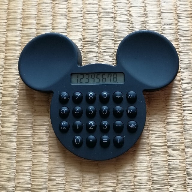 Disney ミッキーマウス形電卓の通販 By リリック S Shop ディズニーならラクマ
