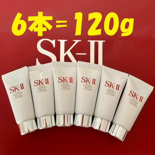 SK-II(エスケーツー)の6個120gSK-II フェイシャルトリートメント ジェントル クレンザー洗顔料 コスメ/美容のスキンケア/基礎化粧品(洗顔料)の商品写真