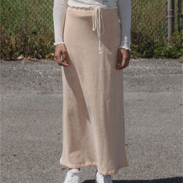 IENA(イエナ)のBASERANGE ベースレンジ　DOUGLAS SKIRT スカート レディースのスカート(ロングスカート)の商品写真