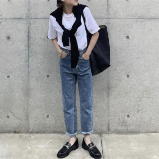 アクネ(ACNE)の新品 ok soon ★ハイウエストテーパードデニム(デニム/ジーンズ)