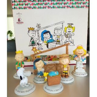 ピーナッツ(PEANUTS)のt様専用【新品】ホールマーク スヌーピー クリスマス フィギュアセット(置物)