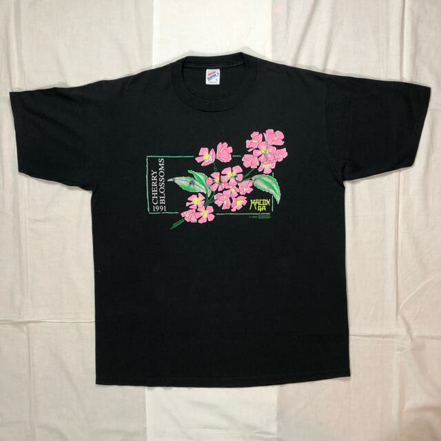 1990’s “桜” Printed T-Shirt Tシャツ