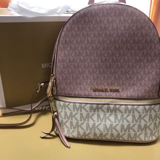 マイケルコース(Michael Kors)の数時間のみの使用✨マイケルコース リュック💜(リュック/バックパック)