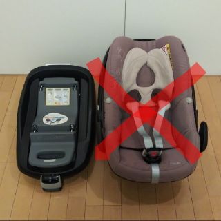 マキシコシ(Maxi-Cosi)の【サボ様専用】ファミリーフィックス(自動車用チャイルドシート本体)