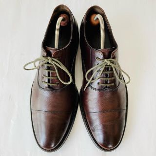 コールハーン(Cole Haan)のCOLE HAAN コールハーン 濃茶 ストレートチップ 25.5cm 除菌済み(ドレス/ビジネス)