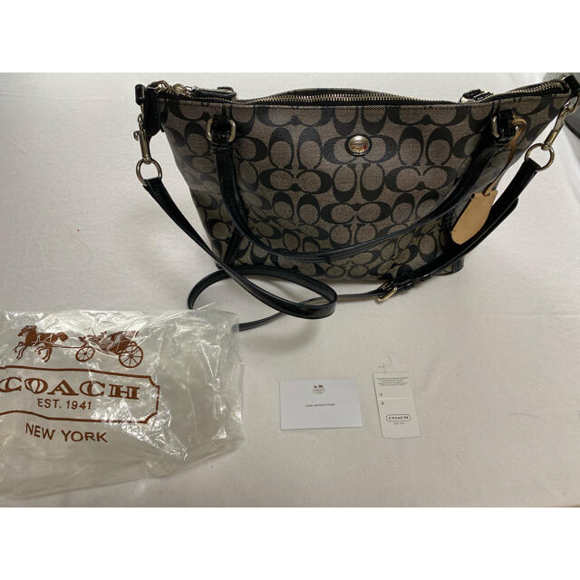 【極美品】COACH コーチ　トートバッグ　ショルダーバック　2way