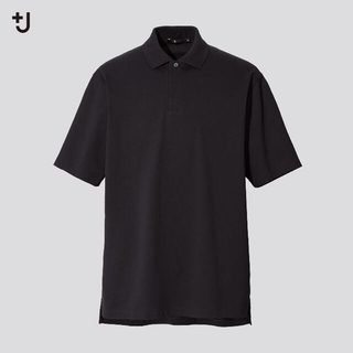 《新品》UNIQLO ユニクロ　+j リラックスフィットポロシャツ（半袖）(ポロシャツ)