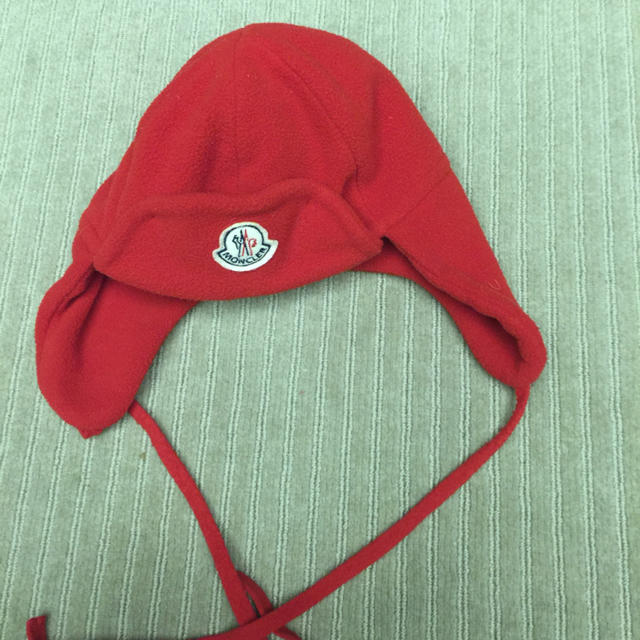 MONCLER(モンクレール)のモンクレール ベビー用冬用帽子 サイズ50 キッズ/ベビー/マタニティのこども用ファッション小物(帽子)の商品写真