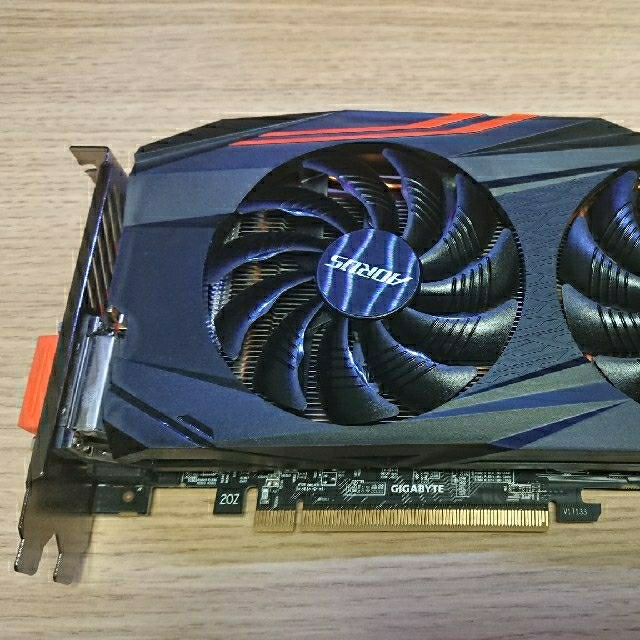 PCパーツGIGABYTE AORUS Radeon RX580 8G