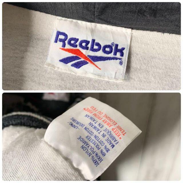 Reebok(リーボック)の【2XL相当 90s】リーボック BLACK TOP 刺繍 ナイロンジャケット. メンズのジャケット/アウター(ナイロンジャケット)の商品写真