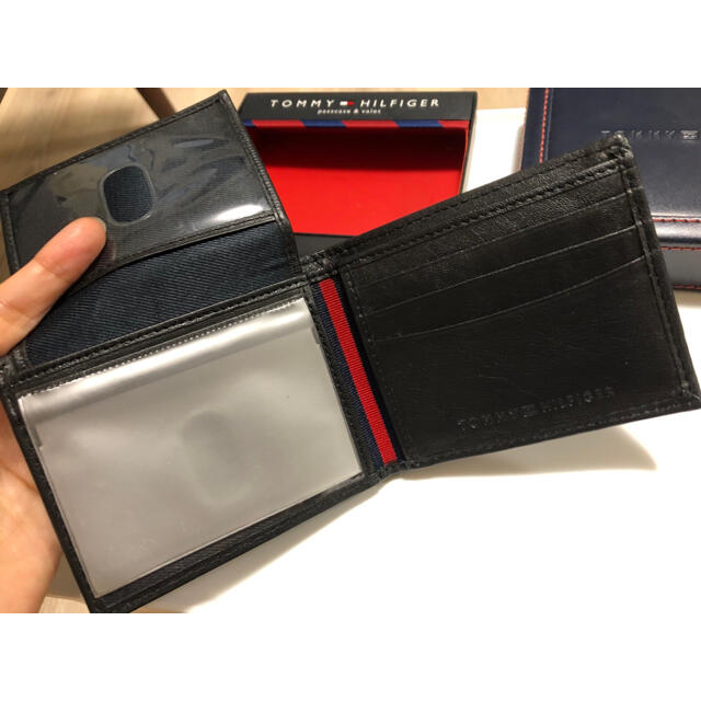 TOMMY HILFIGER(トミーヒルフィガー)の箱付き Tommy Hilfiger 名刺入れ/カードケース メンズのファッション小物(名刺入れ/定期入れ)の商品写真