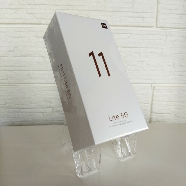 新品未開封　Xiaomi Mi 11 Lite 5G 黒　国内版SIMフリー端末