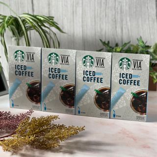 スターバックスコーヒー(Starbucks Coffee)のスタバヴィア 4個 アイスコーヒー スタバコーヒー スターバックス ヴィア(コーヒー)