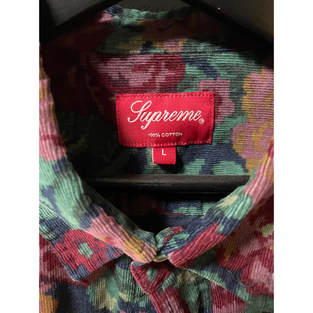 supreme Digi Floral Corduroy Shirt【定価以下】 通販 サイト 49.0