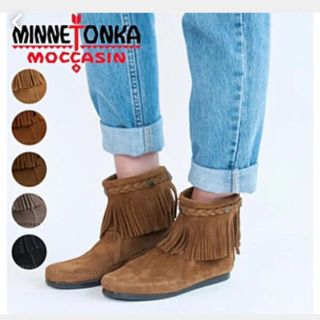 ミネトンカ(Minnetonka)の新品　ミネトンカ　アンクルブーツ(ブーツ)