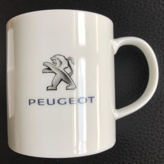 プジョー(Peugeot)のプジョー　マグカップ　ノベルティ(グラス/カップ)