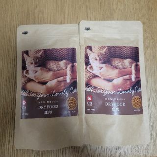 キャットスタンス　鹿肉キャットドライフード100g　2袋(猫)