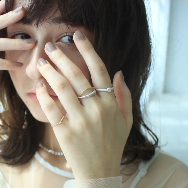 IENA(イエナ)のemiru リング layerLine  レディースのアクセサリー(リング(指輪))の商品写真