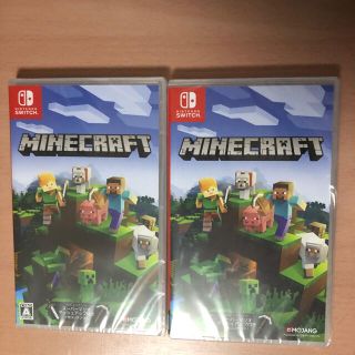 ニンテンドースイッチ(Nintendo Switch)のMinecraft Switch 二本セット　新品未開封　送料込み(家庭用ゲームソフト)