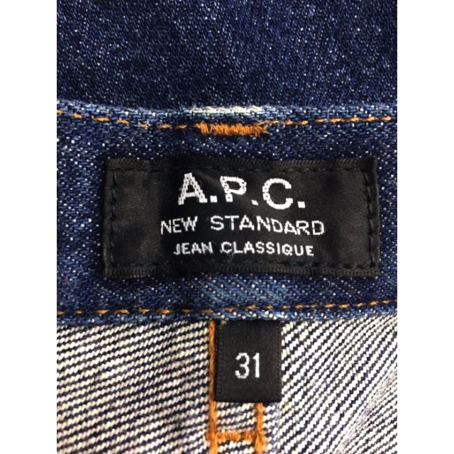 A.P.C(アーペーセー)のA.P.C.（アーペーセー） ストレート リジットデニムパンツ メンズ パンツ メンズのパンツ(デニム/ジーンズ)の商品写真