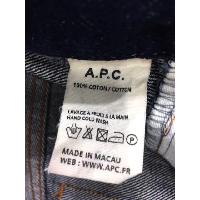 A.P.C(アーペーセー)のA.P.C.（アーペーセー） ストレート リジットデニムパンツ メンズ パンツ メンズのパンツ(デニム/ジーンズ)の商品写真