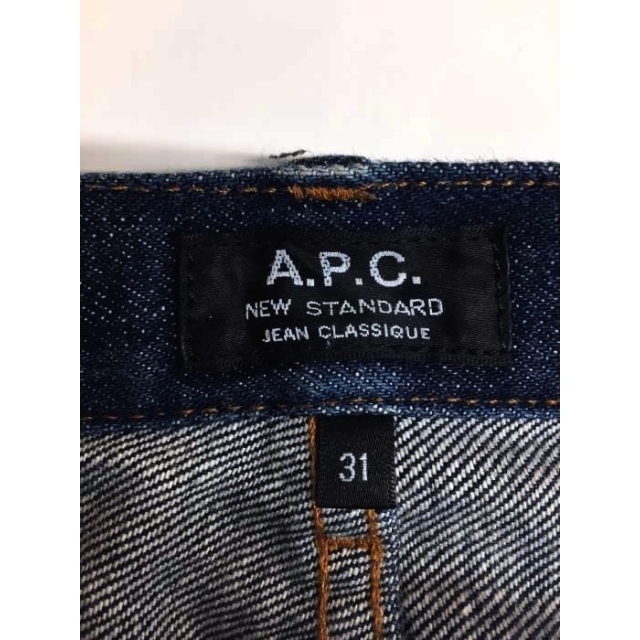 A.P.C(アーペーセー)のA.P.C.（アーペーセー） ストレート リジットデニムパンツ メンズ パンツ メンズのパンツ(デニム/ジーンズ)の商品写真