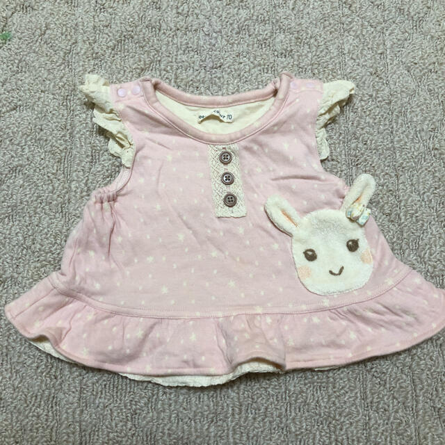 coeur a coeur(クーラクール)のクーラクール   70 キッズ/ベビー/マタニティのベビー服(~85cm)(シャツ/カットソー)の商品写真