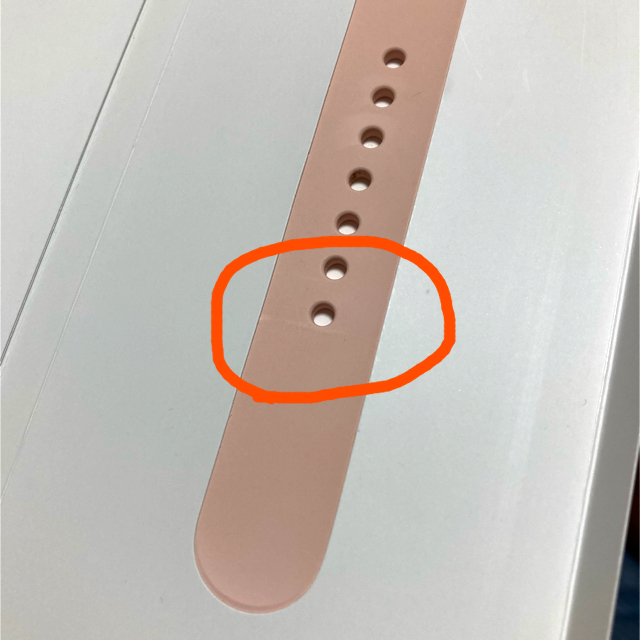 Apple Watch(アップルウォッチ)のApple Watch 純正バンド メンズの時計(ラバーベルト)の商品写真