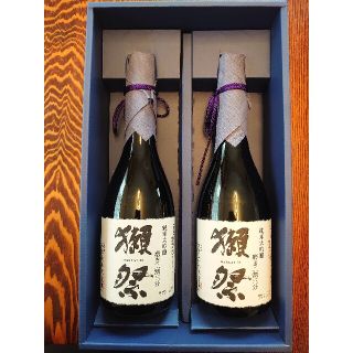 獺祭　純米大吟醸　磨きニ割三分720ml 2本セット(日本酒)